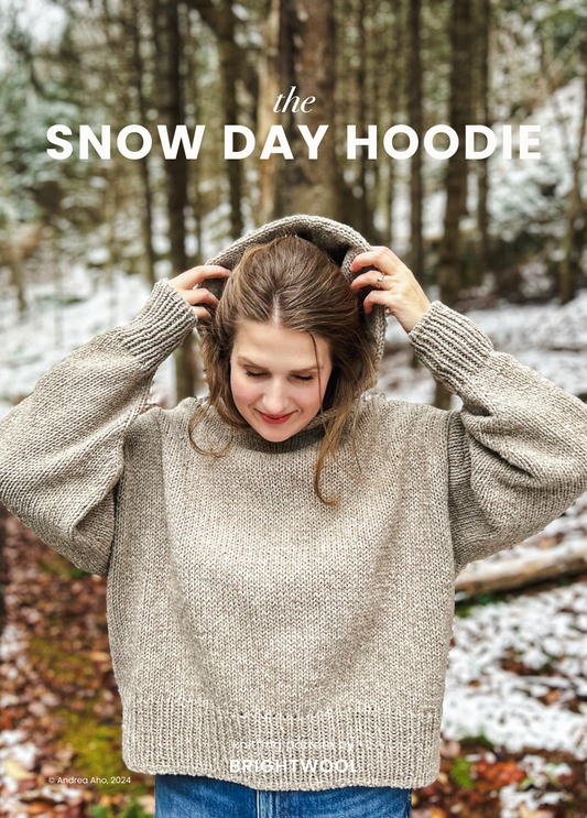 Snow Day Hoodie Knitting Pattern