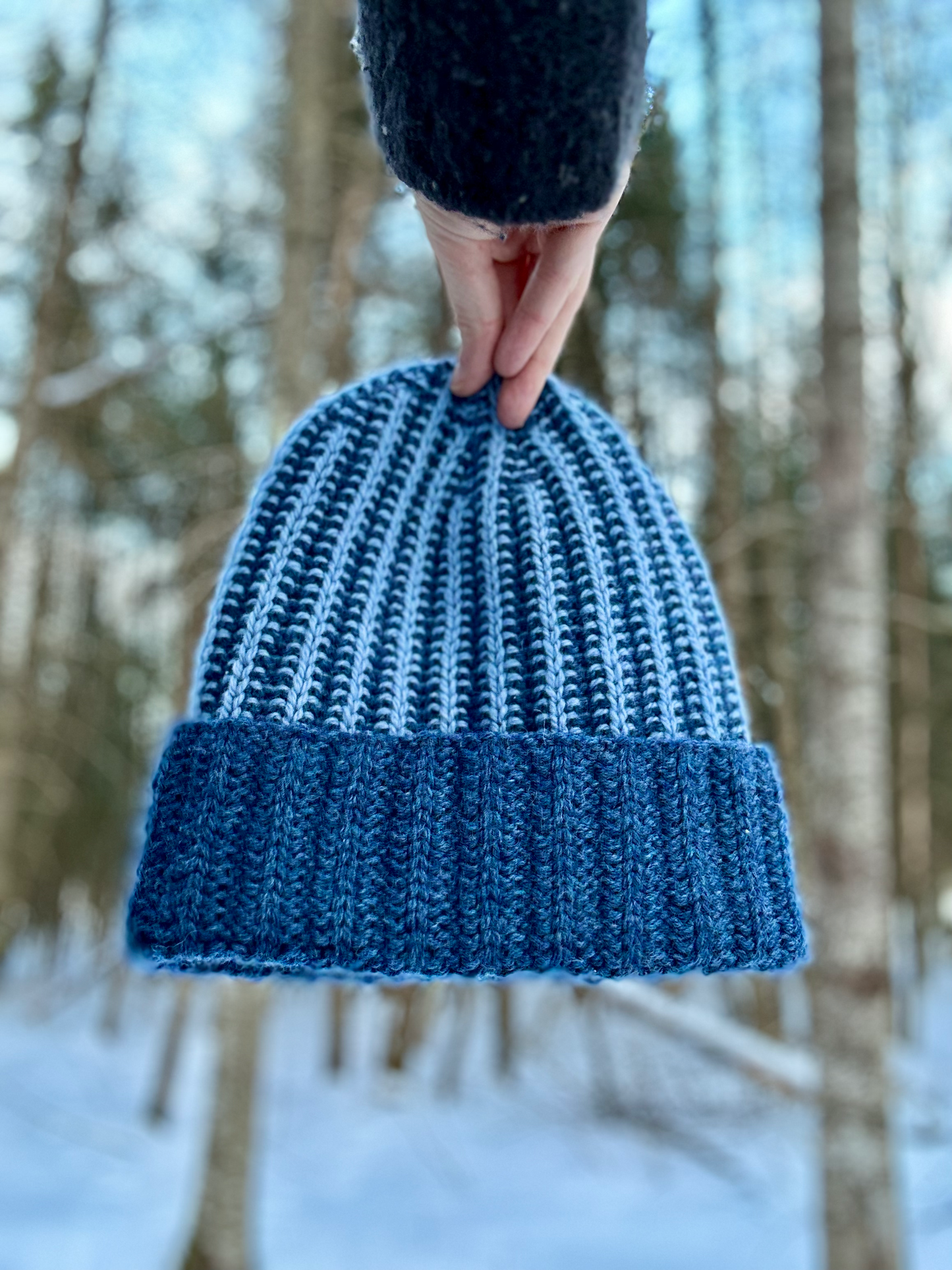 Bloom Beanie Knitting Pattern