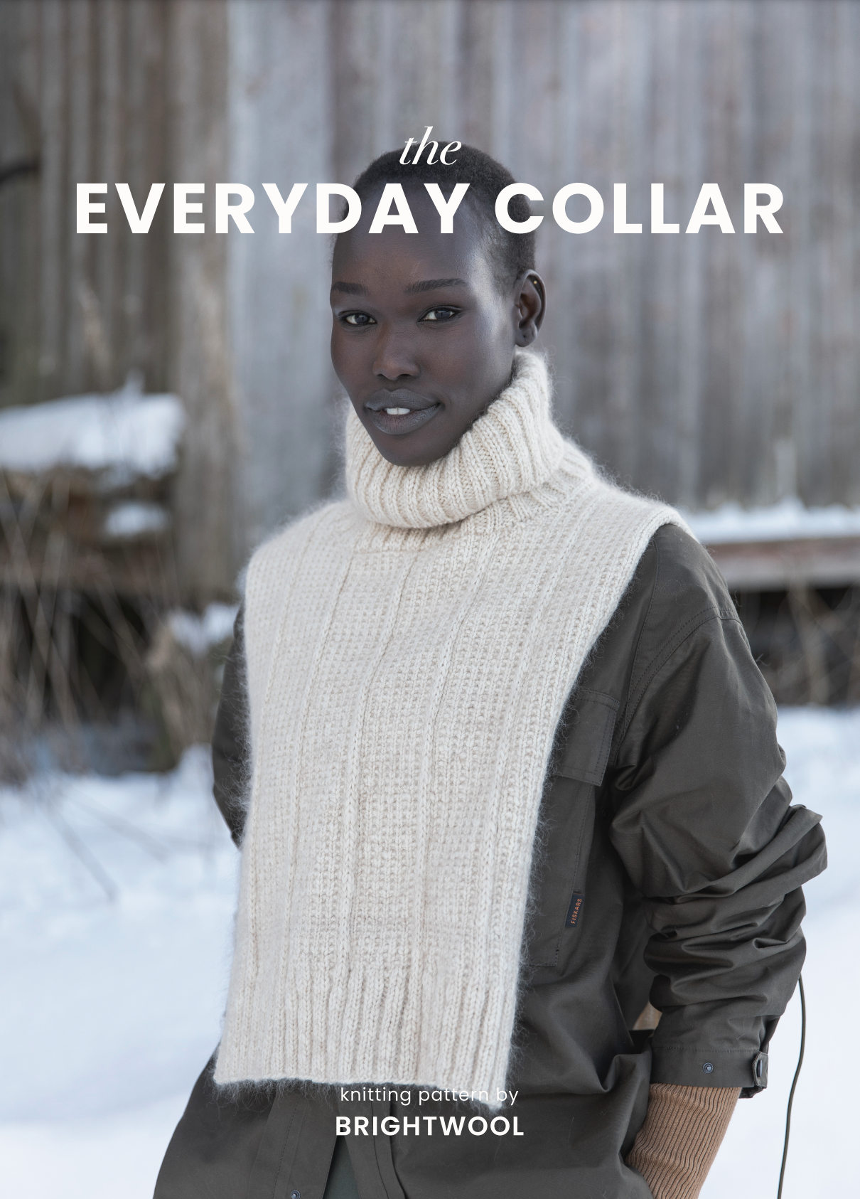 Everyday Collar Knitting Pattern (Featured in Laine's 52 Weeks of Shawls)
