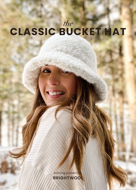 Classic Bucket Hat Knitting Pattern