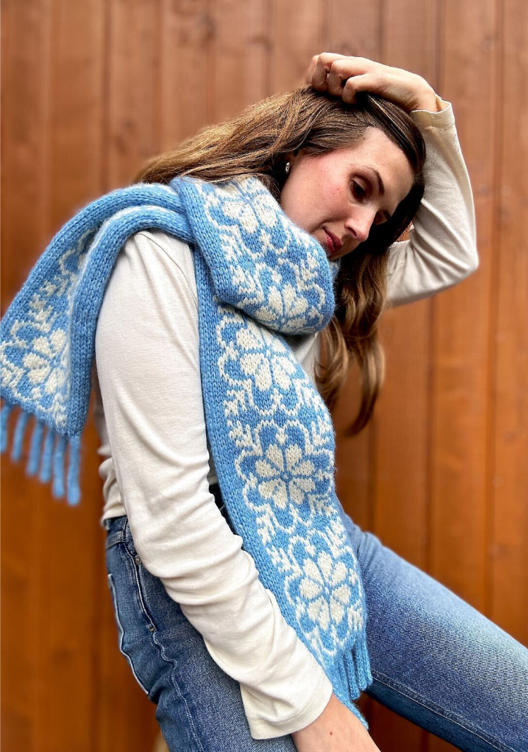 Camellia Scarf Pattern